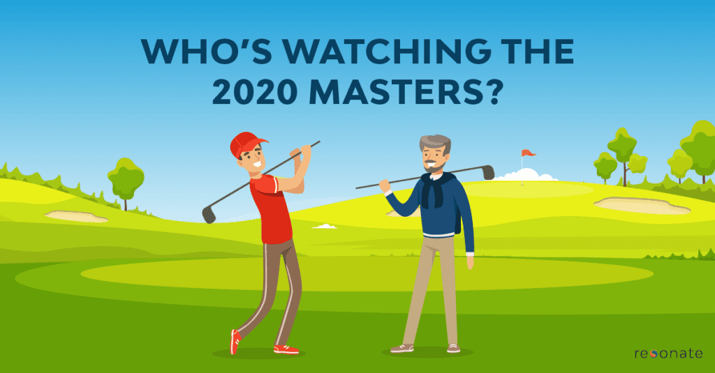 Fore! Looking at ESPN v. CBS Masters Viewers in 2020