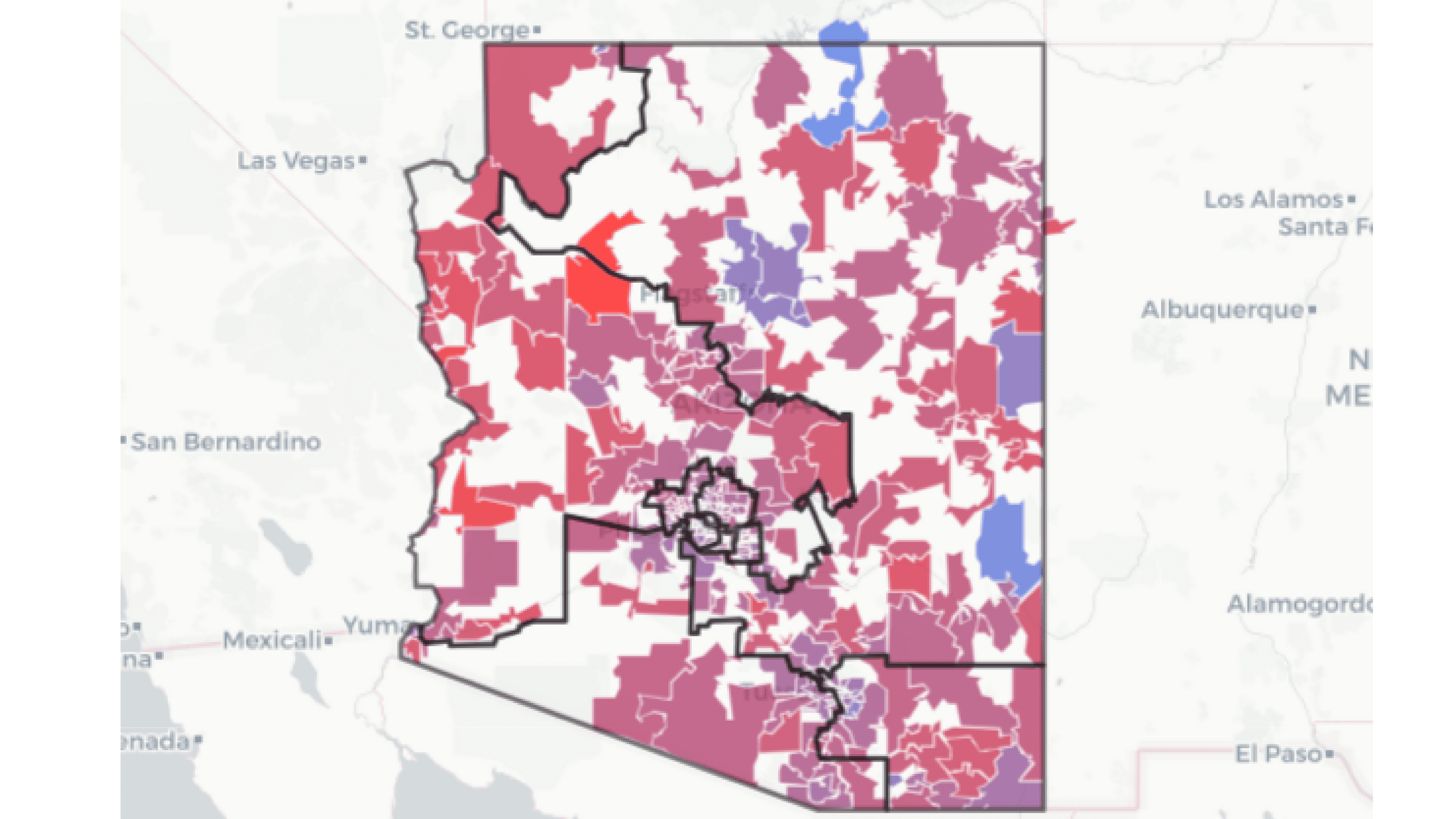 We tracked a dramatic shift in AZ-08 voter patterns. How secure is your district?