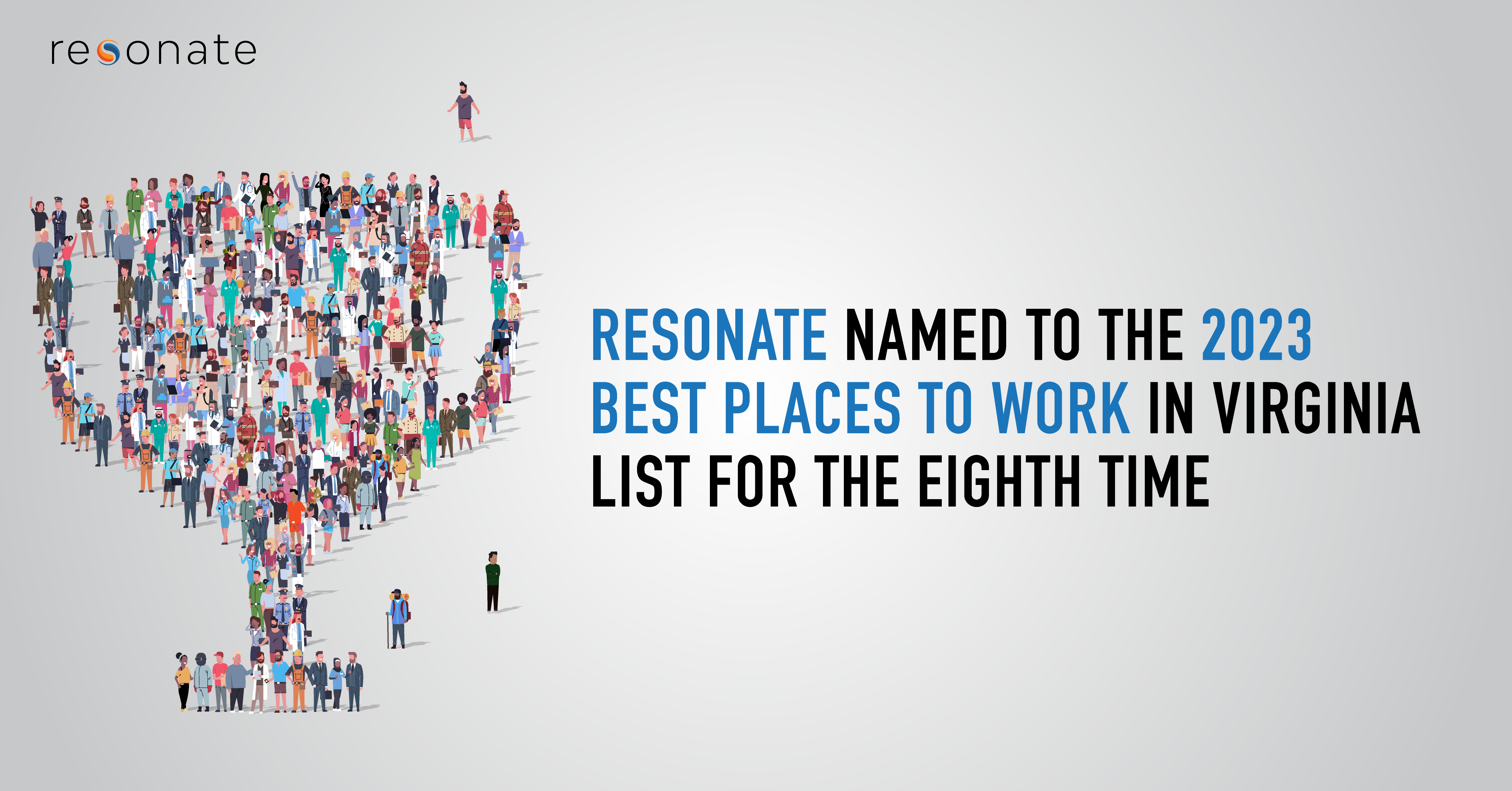 Resonate Named to the 2023 Best Places to Work in Virginia List for the Eighth Time