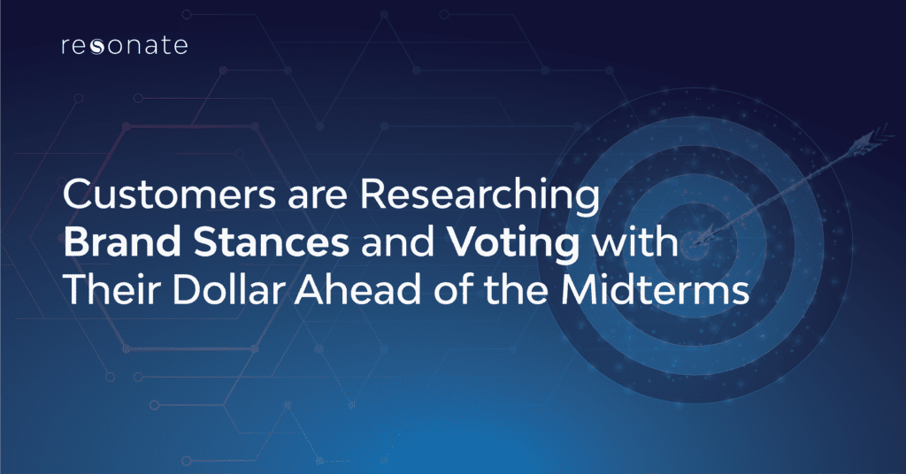 Featured in Marketing Brew: Customers are researching brand stances and voting with their dollar ahead of the midterms