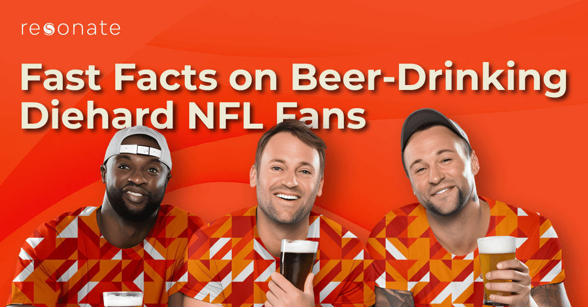 Kick off NFL Season with AI-powered data on diehard fans who enjoy a good brewski