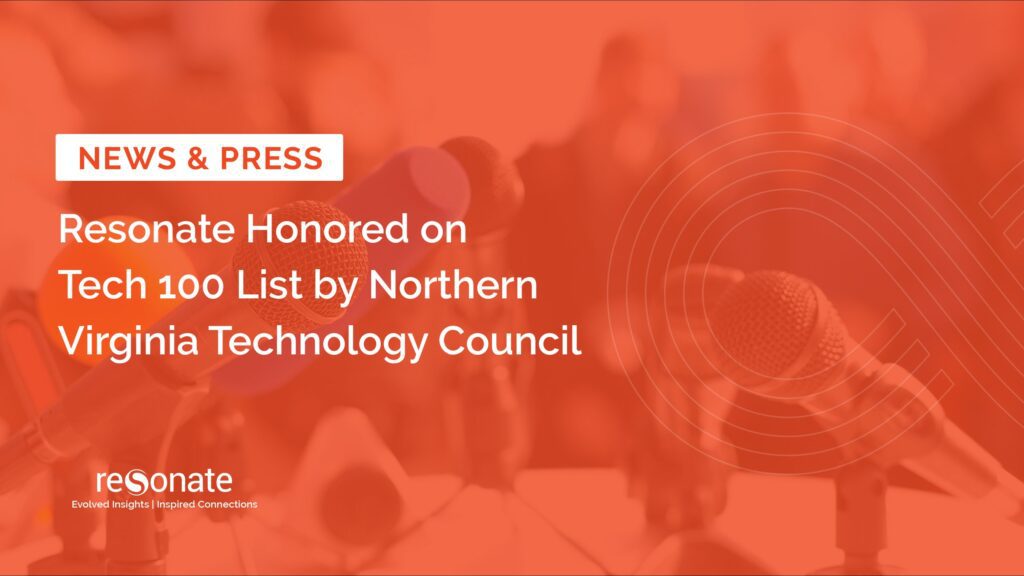 Resonate Honored on Tech 100 List by Northern Virginia Technology Council