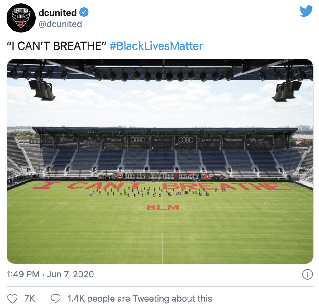 Brand Spotlight: Major League Soccer and BLM